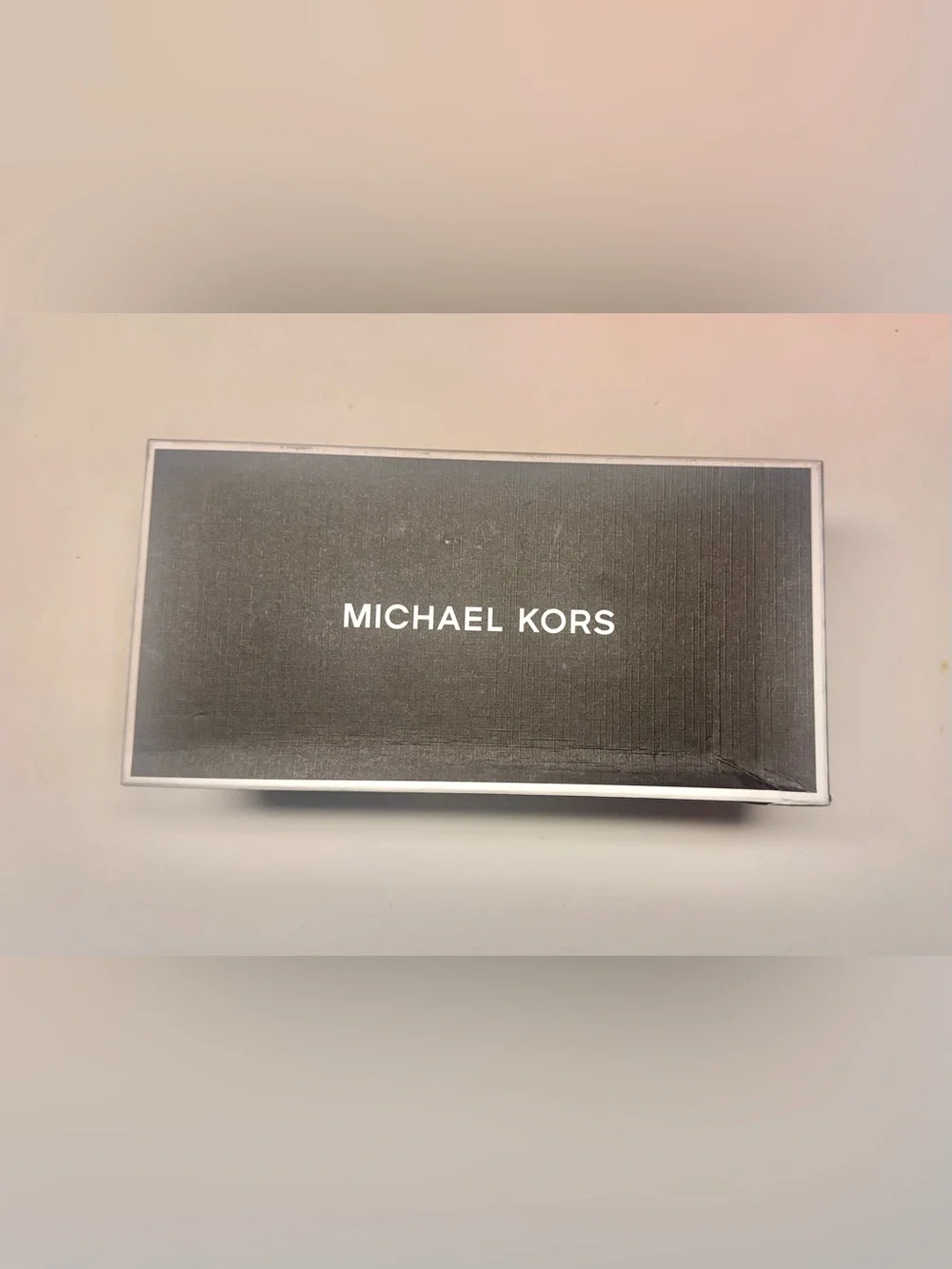 Michael Kors Brown & Yellow Men's Wallet and Card Holder Set MSRP $228 NIB